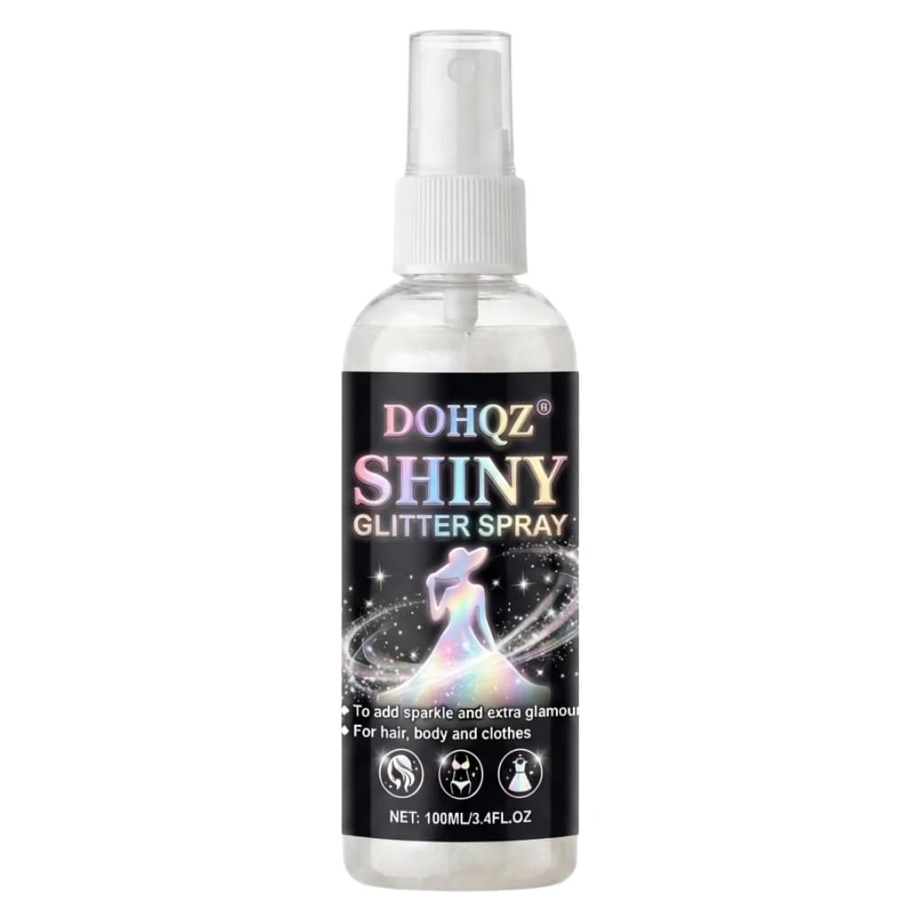 Spray scintillant pour festival 100 ml, peinture corporelle argentée pour mariages, réveillon du Nou