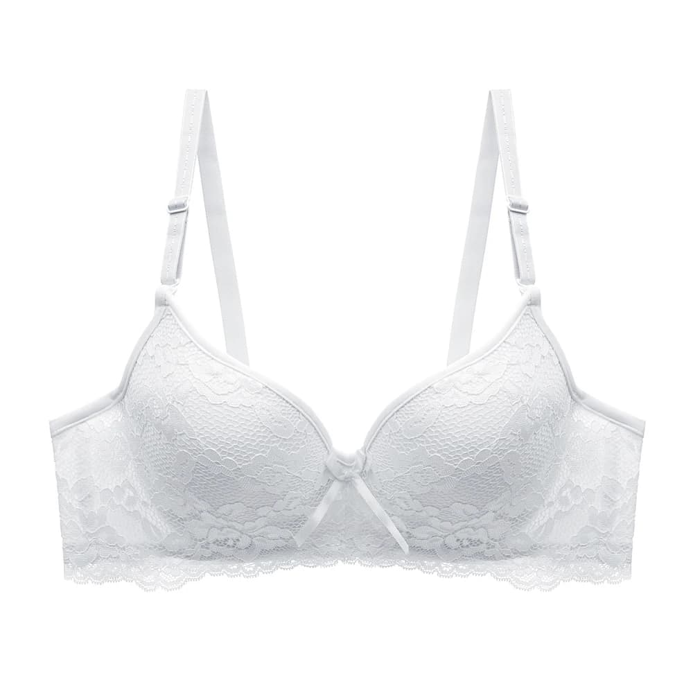 Lager – soutien-gorge en dentelle pour femmes, Lingerie Sexy, à armatures, en coton doublé, Floral,