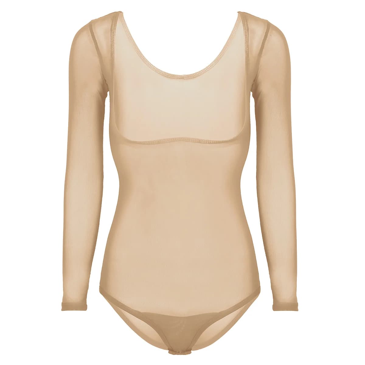 TiaoBug femmes pratique danse du ventre bas body maille pure sous le buste justaucorps avec string d