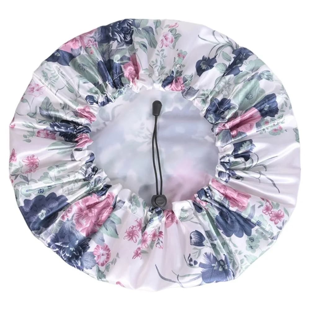 Bonnet de bain réglable, bonnet de douche Double couche réutilisable, bonnet de nuit étanche pour da