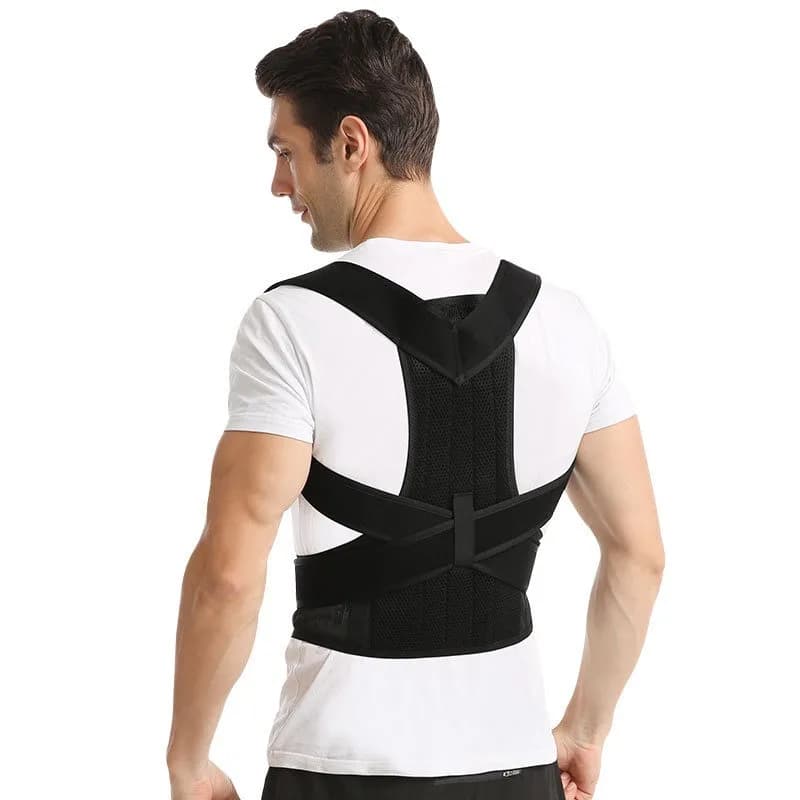 Correcteur de posture ajustable pour scoliose, corset de soutien lombaire, ceinture de redressement