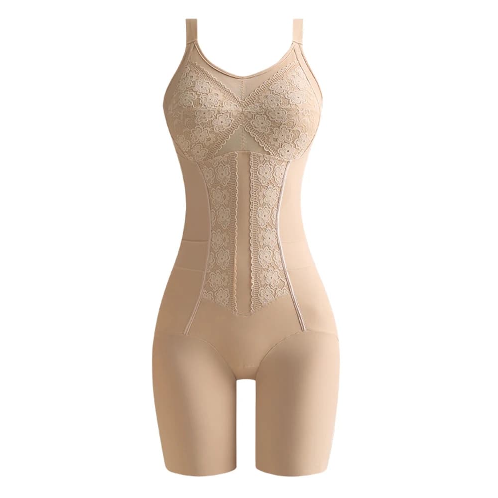 Body sculptant pour femme avec contrôle abdominal, réduction des hanches et application de gaine ami