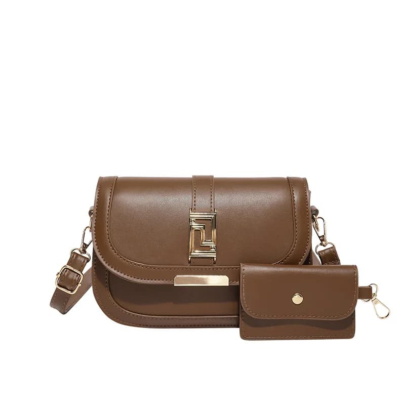Sac bandoulière femme style coréen 2025 – Nouveau sac carré rétro décontracté, design unique et luxu