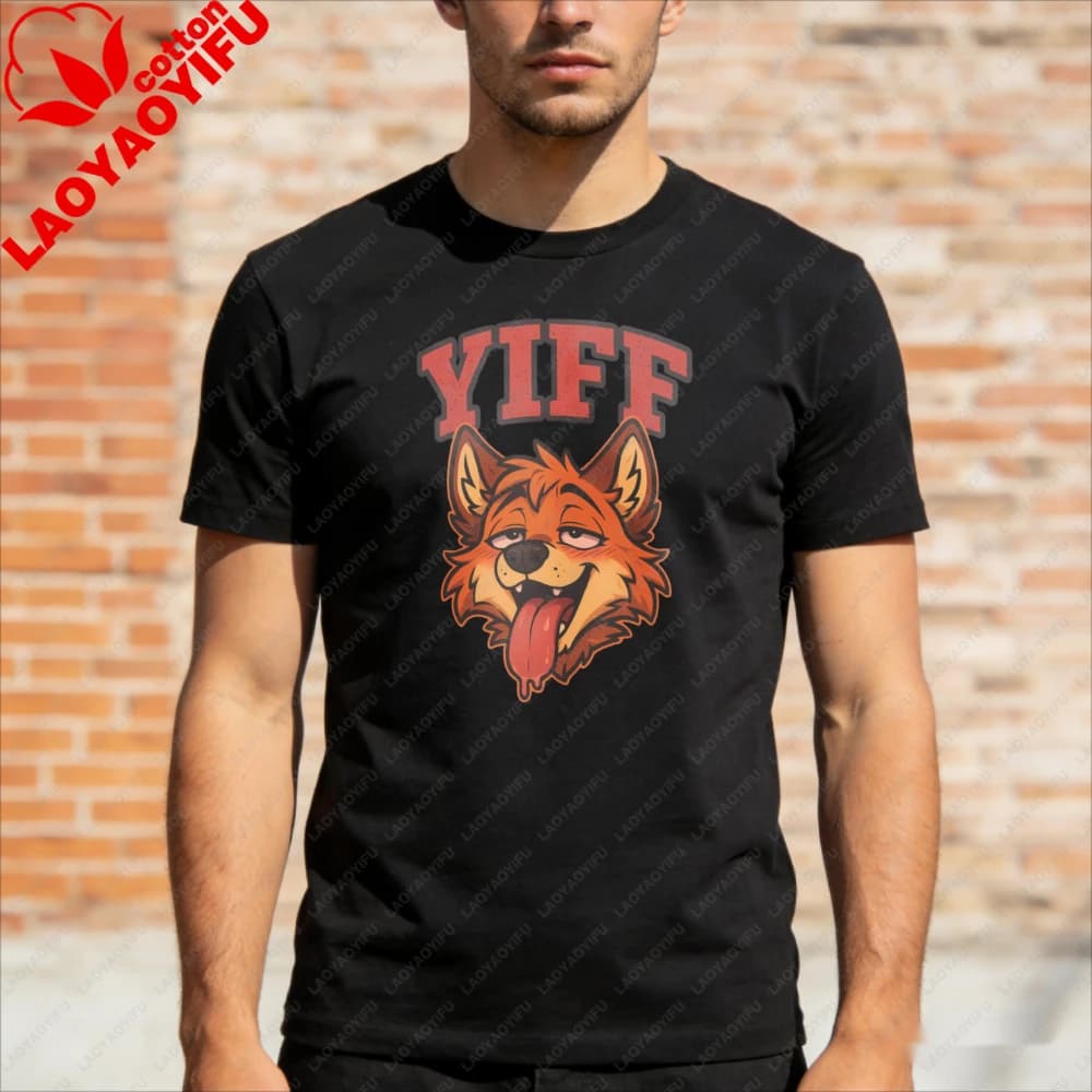 T-shirt graphique Hot Fox Furry Yiff Fox, vêtement doux pour les fans, cadeau, vêtements de fandom,
