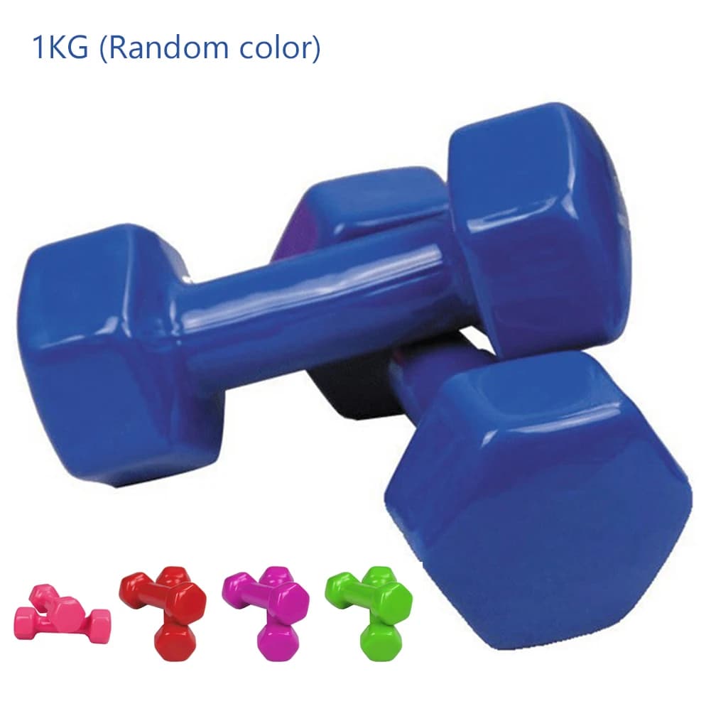 Haltères pour femmes 1/2/3/4kg, équipement de Fitness à domicile, équipement en fonte solide pour le