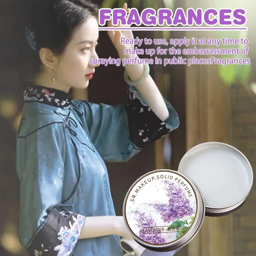 Baume parfumé portable pour femmes, parfums longue durée, frais et élégants, parfums féminins, cadea