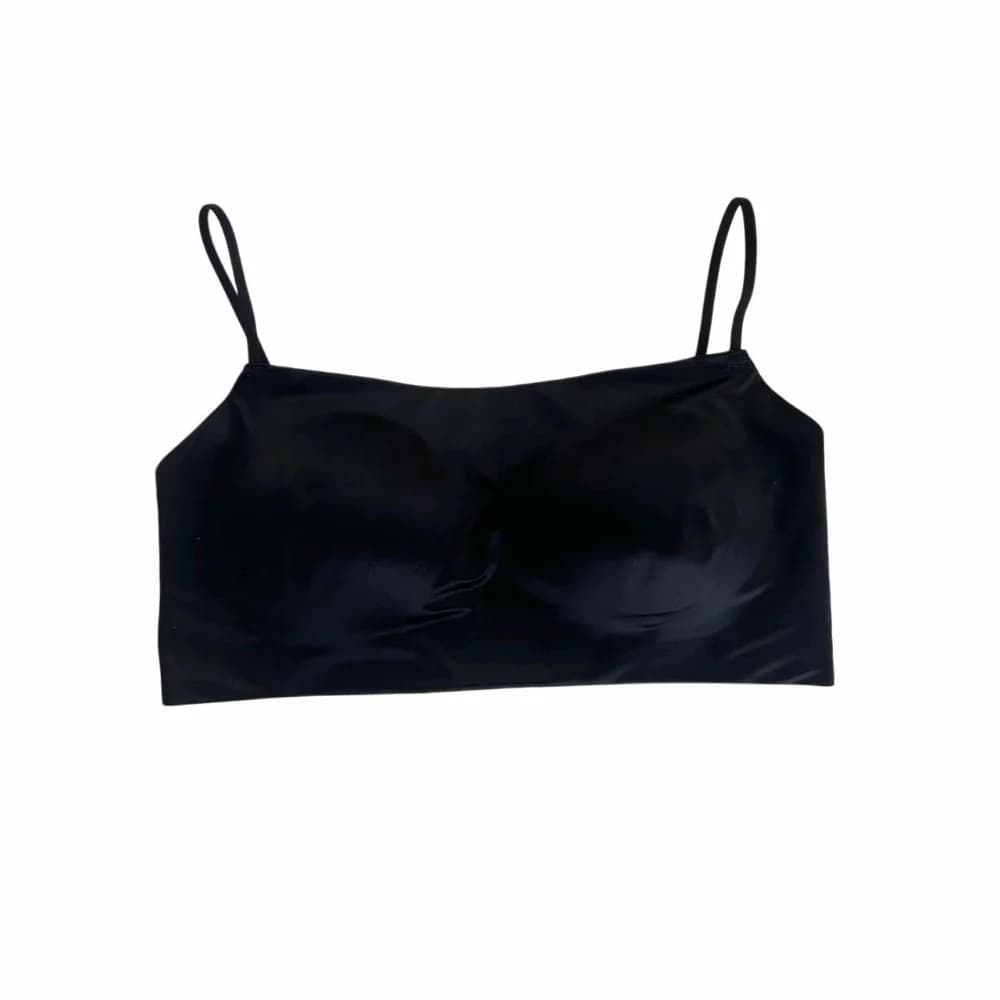Soutien-gorge sans fil en satin à fines bretelles, imprimé léopard, col bateau, sans coutures, antic