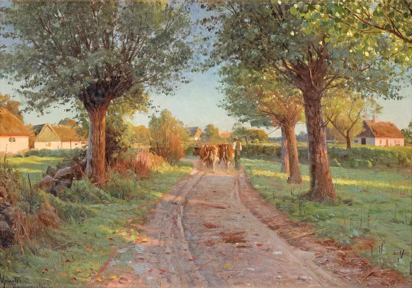 Peintures sur toile de paysage naturel, affiches et imprimés HD de paysage de mer de coucher de sole