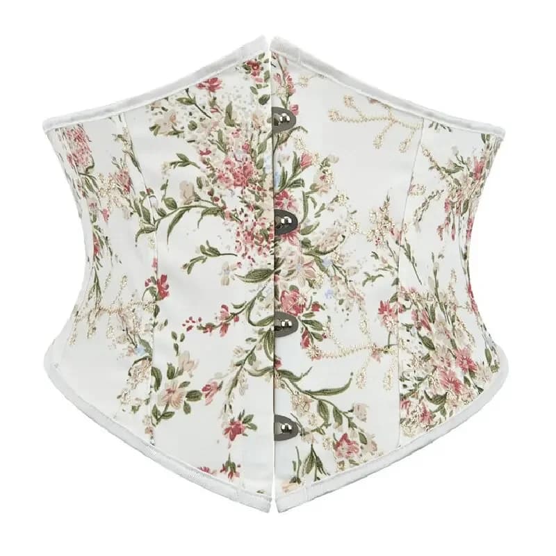 Corset sous-vêtement sexy pour femme, bustier amincissant à la taille, à lacets floraux, ceinture co
