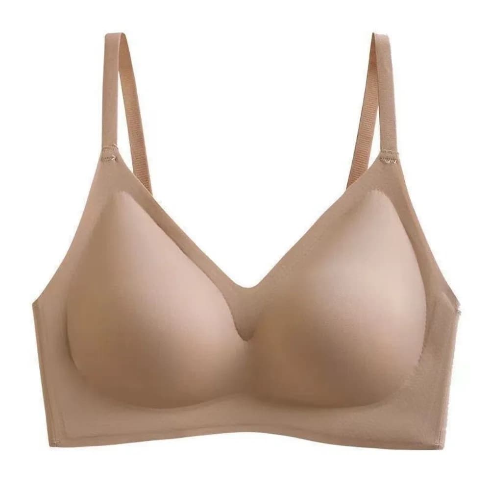 Soutien-gorge sans fil push-up confortable, effet galbant, soutien doux, avec coussinets en latex, b