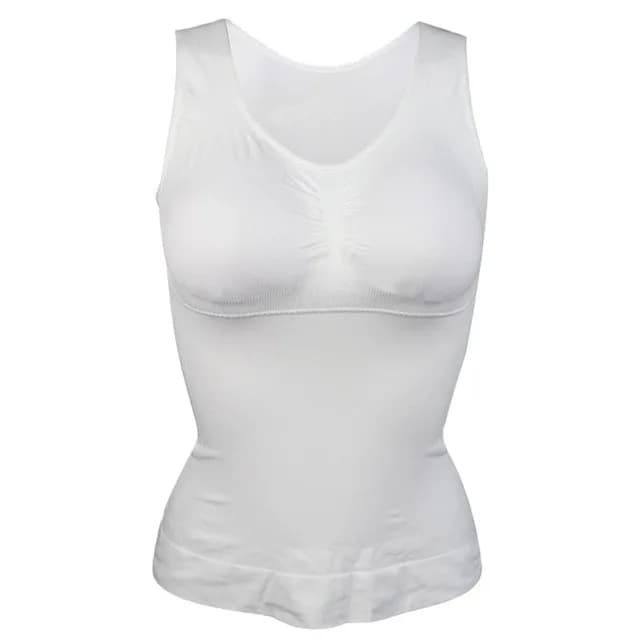 Femmes corps Shaper avec soutien-gorge intégré minceur débardeurs amovible rembourré sous-vêtements