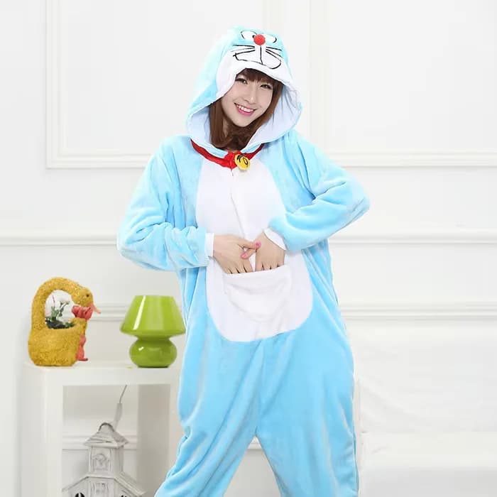 Pyjamas Onesies HKSNG pour adultes, pyjama d'hiver unisexe, costume de cosplay d'animal/anime chat p