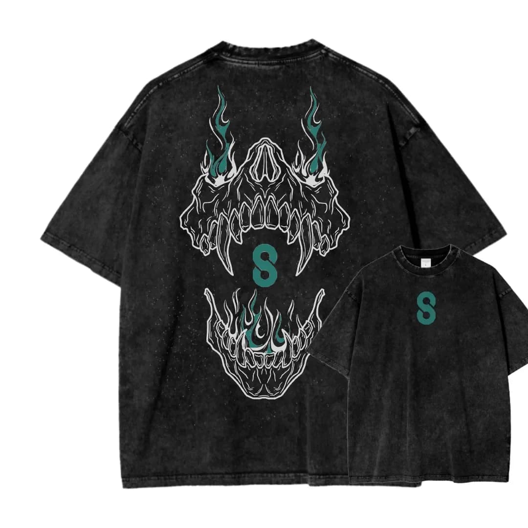 Kaiju n° 8 Anime graphique t-shirt hommes femmes vêtements à manches courtes coton T-shirts Vintage