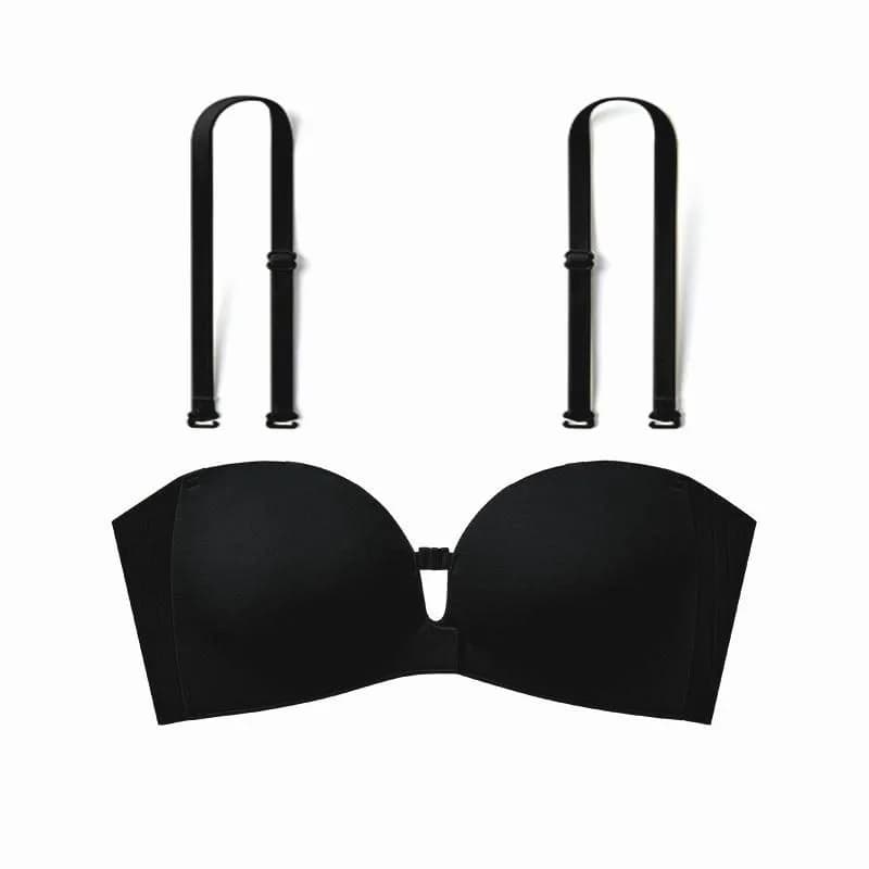 Soutien-gorge invisible sans bretelles pour femme, fermeture avant, lingerie pour petite poitrine, p