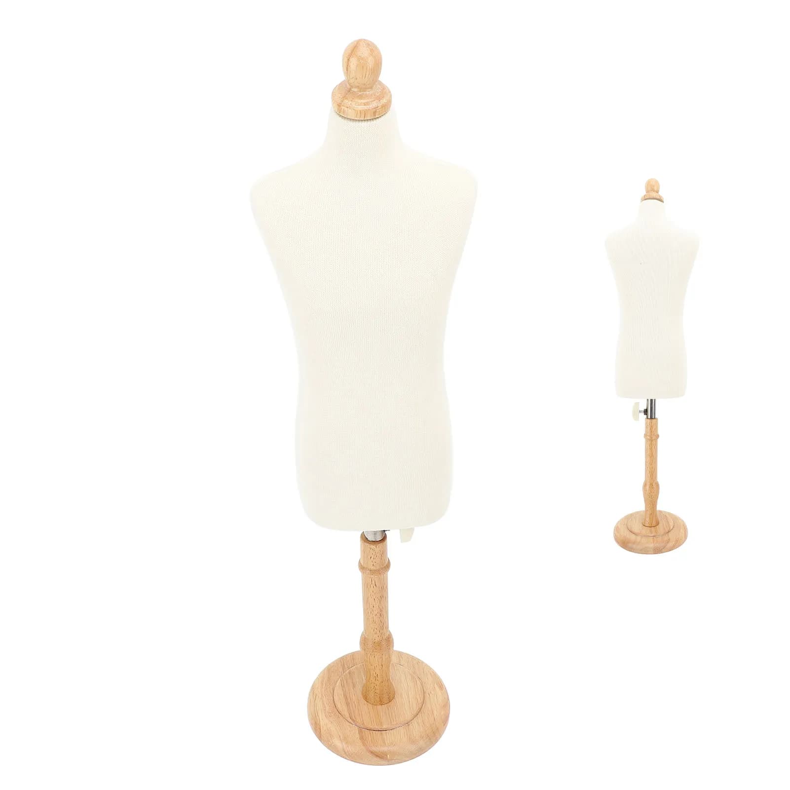 Buste de Mannequin Élégant et Facile à Assembler, Corps Masculin Fixable avec Support pour Design