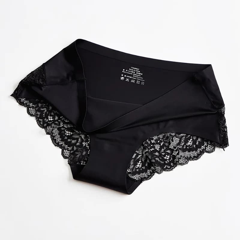 BZEL-Sous-vêtements sexy en dentelle pour femmes, lingerie confortable, slip sans couture, doux pour