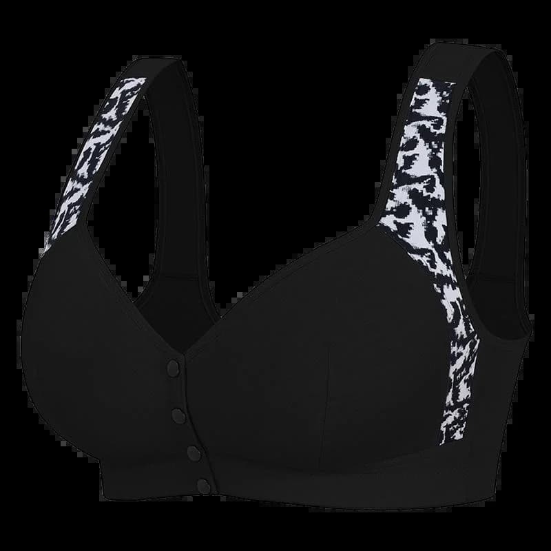Soutien-gorge Confort Sans Armature à Fermeture Avant Grande Taille - Sans Coutures, Couvrance Total