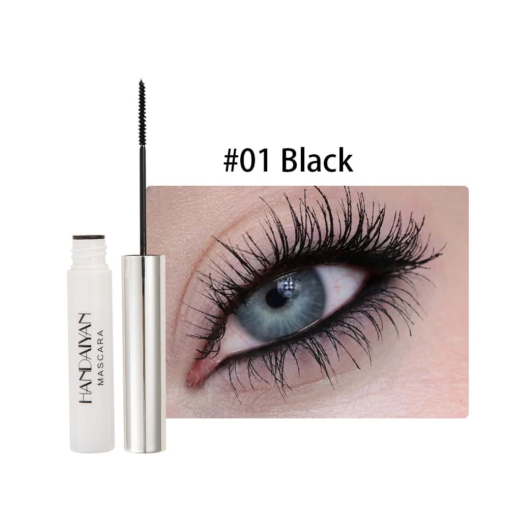 Mascara coloré imperméable pour cils volumineux longue durée rouge bleu blanc crème fête scène maqui