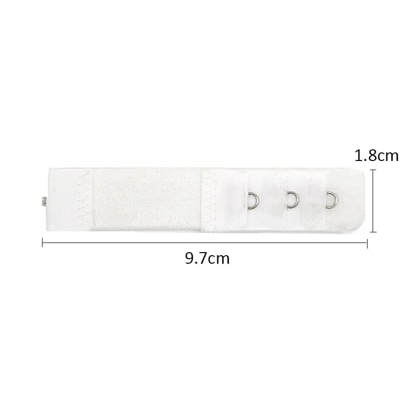 Extension de sangle de soutien-gorge élastique pour femme, rallonge de soutien-gorge, clip à crochet
