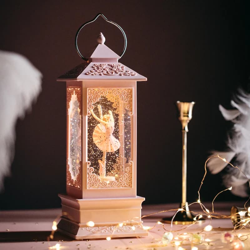 Boîte à musique de ballet dansante rotative de la princesse Merry-go-round Dream