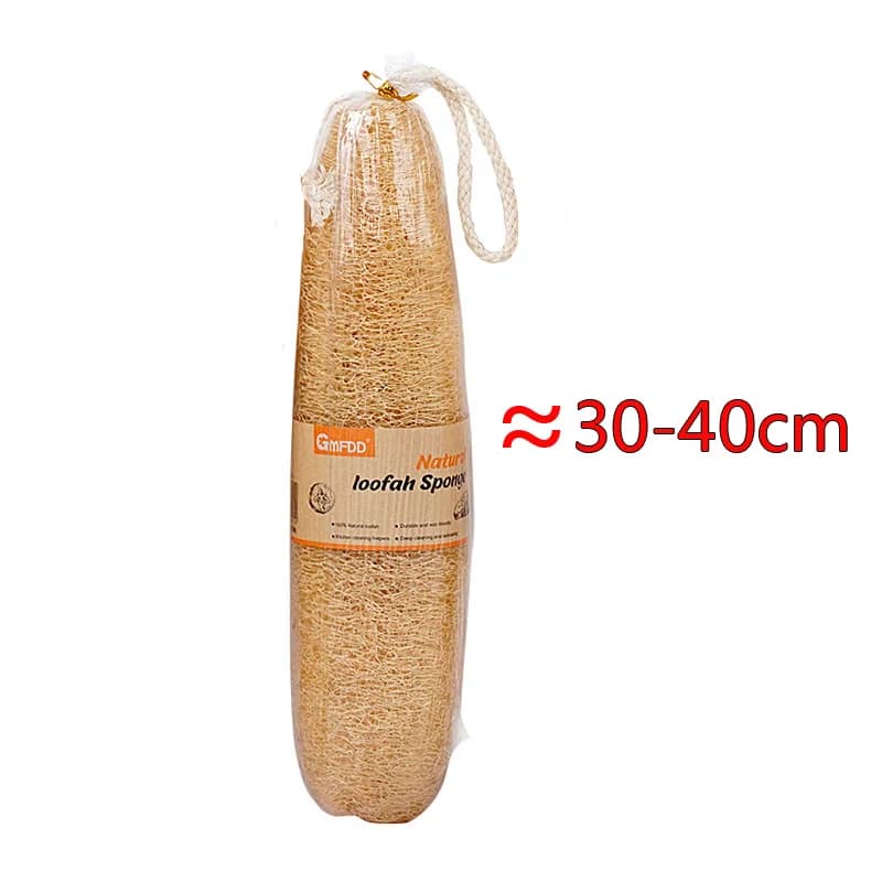 Une douche entière luffa environ 30-40 cm 100% naturel SPA beauté bain éponge corps épurateur bouffé