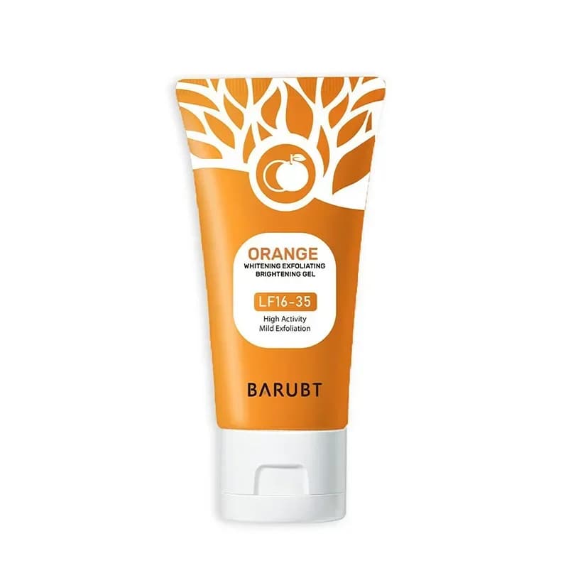 Gel exfoliant Orange pour le corps du visage, gommage doux pour le visage, Gel nettoyant pour le cor