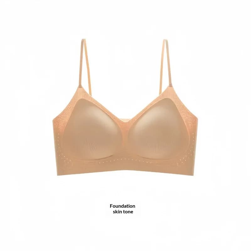 Soutien-gorge sans couture à maintien doux pour femmes, ultra-fin, push-up pour petites poitrines, c
