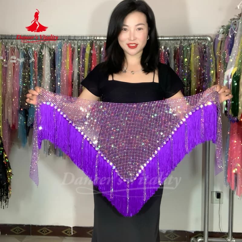 Ceinture de pratique de danse du ventre pour adultes et enfants, pierres AB pour personnes âgées, gr