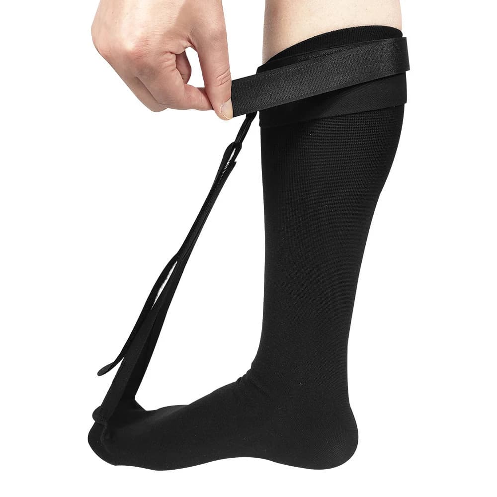TIKE – bas de nuit pour fasciite plantaire, attelle de pied souple pour dormir, tendinite d'achille,