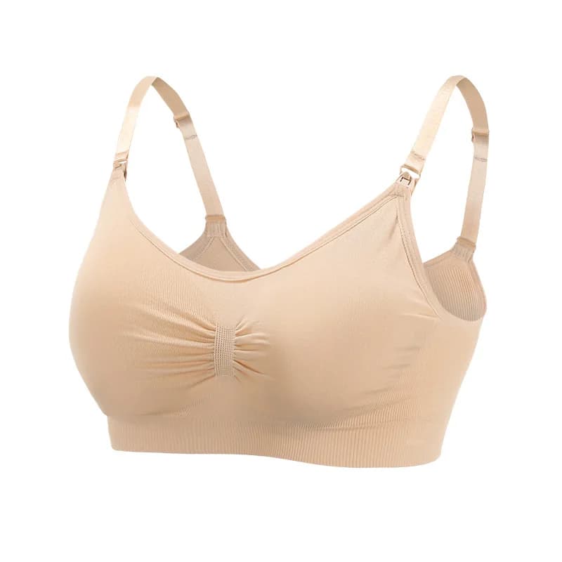 Soutien-gorge d'allaitement sans armatures, soutien-gorge de maternité respirant anti-affaissement p