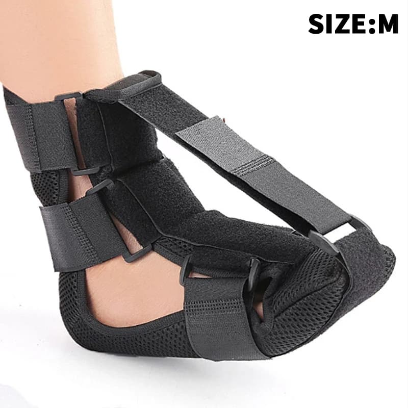 Chaussette de Compression d'attelle de nuit pour fasciite plantaire, attelle orthopédique de pied de
