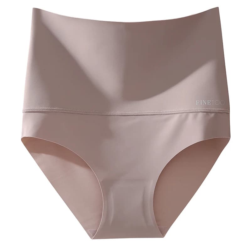 Bodyshaper taille haute sans couture culottes femmes sous-vêtements antibactériens doux entrejambe s