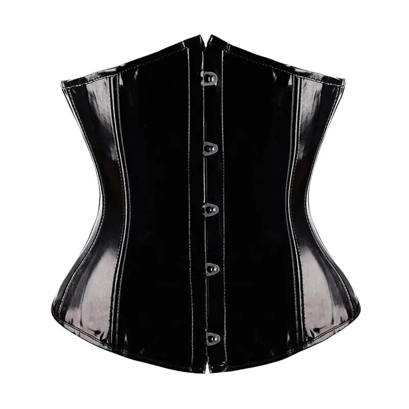 Corset Steampunk à lacets pour femme, ceinture amincissante sous-poitrine, corset sexy amincissant l