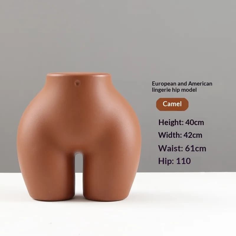 Mannequin féminin grande taille avec fesses généreuses, modèle européen africain pour sous-vêtements