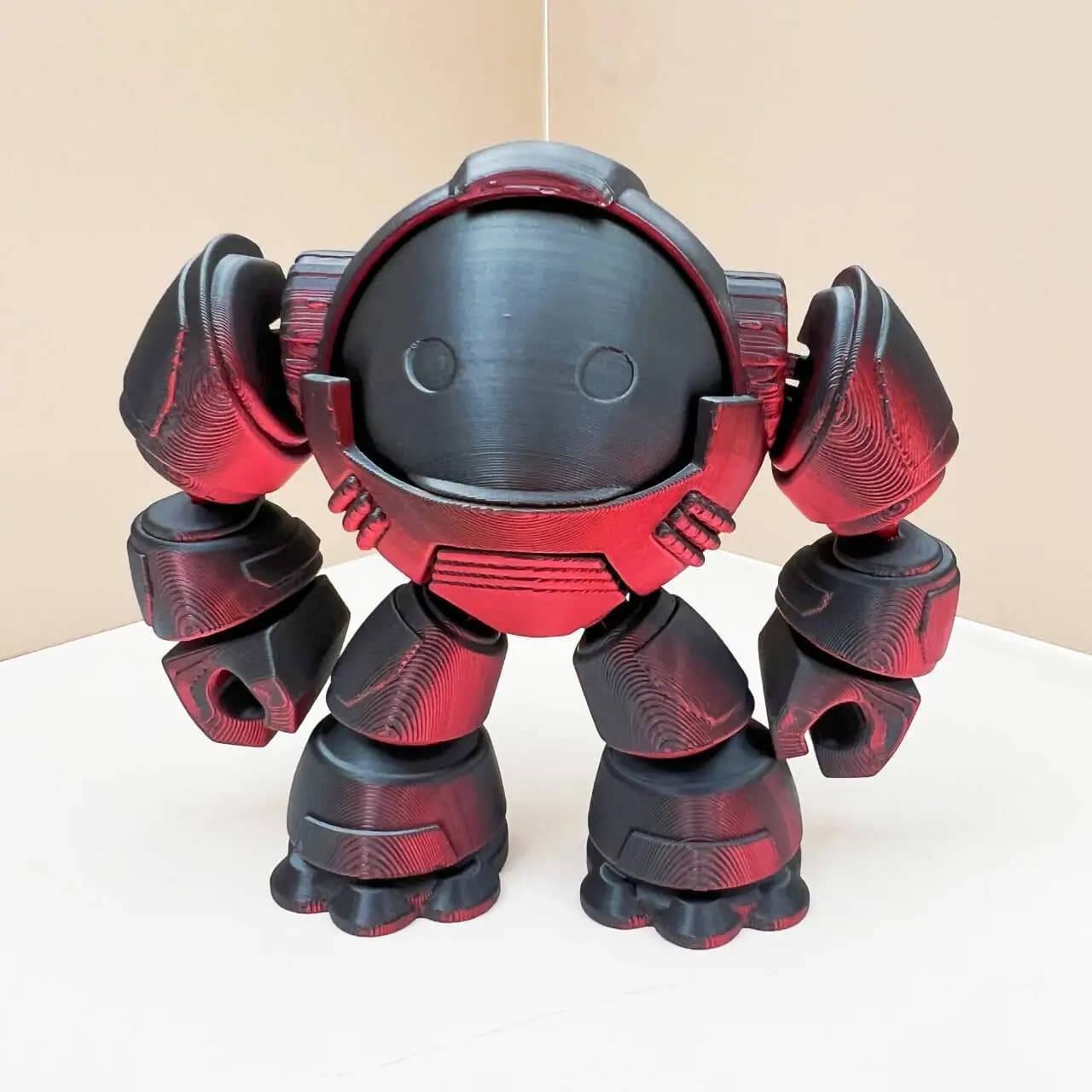 Nouveau Robot ours en peluche imprimé en 3D, adapté aux figurines et aux articles d'exposition ou au