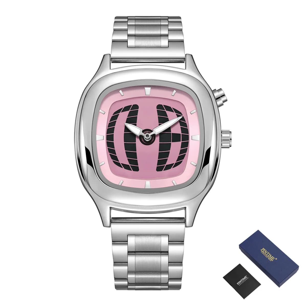 Créativité Y2K montre nouvelle veilleuse conceptuelle Cool chiffre cadran mâle Quartz montre-bracele