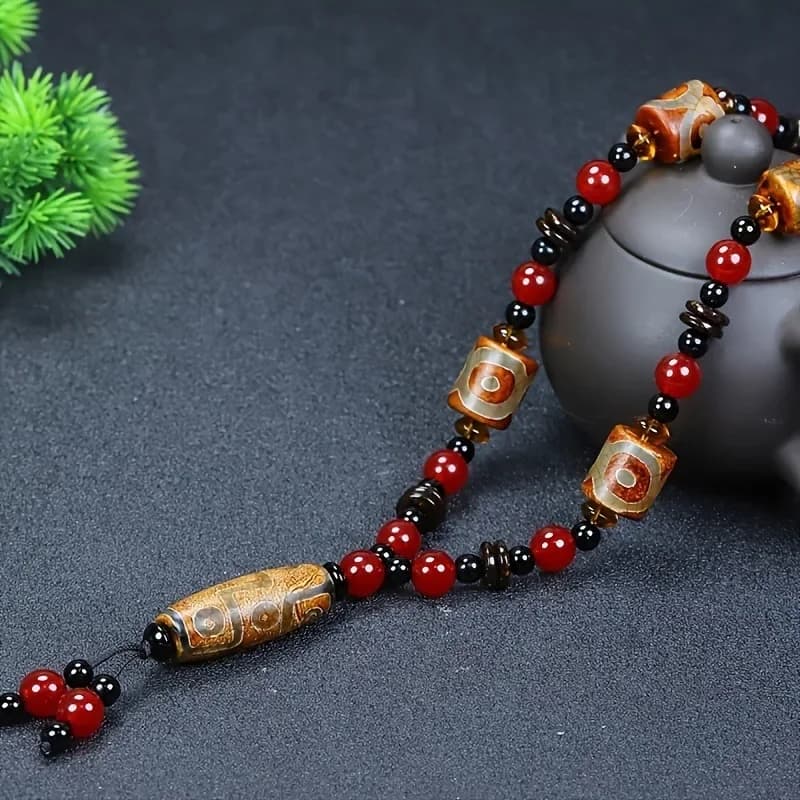 Collier pendentif Nine Eyes, accessoires de mode, simple, polyvalent, frais, populaire