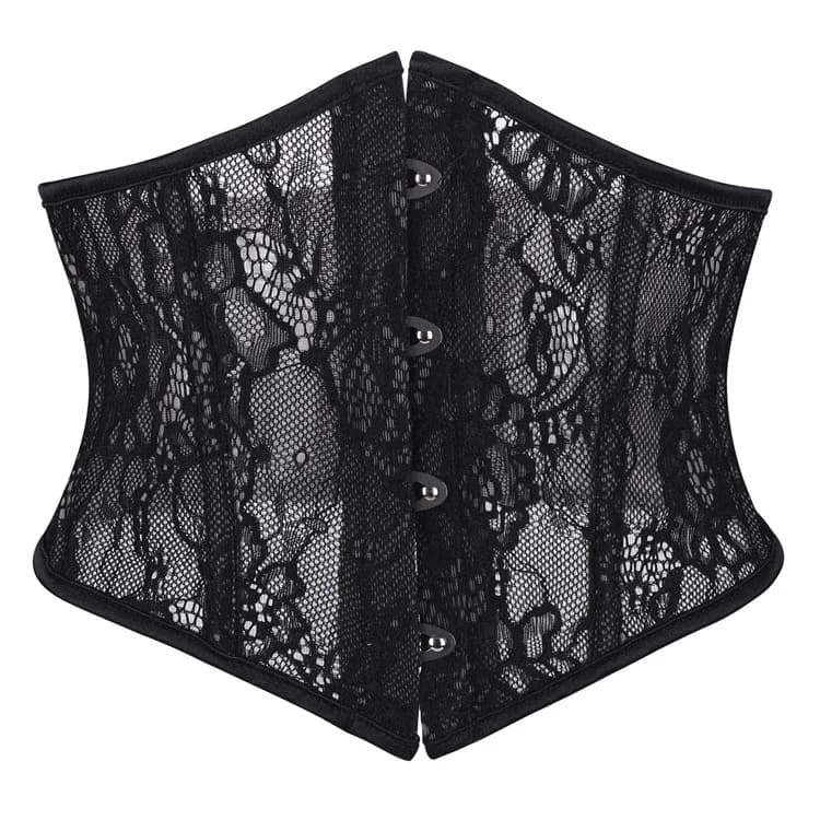 Corsets en dentelle sexy, bustiers amincissants sous-poitrine, hauts de corset pour femme, corsets s