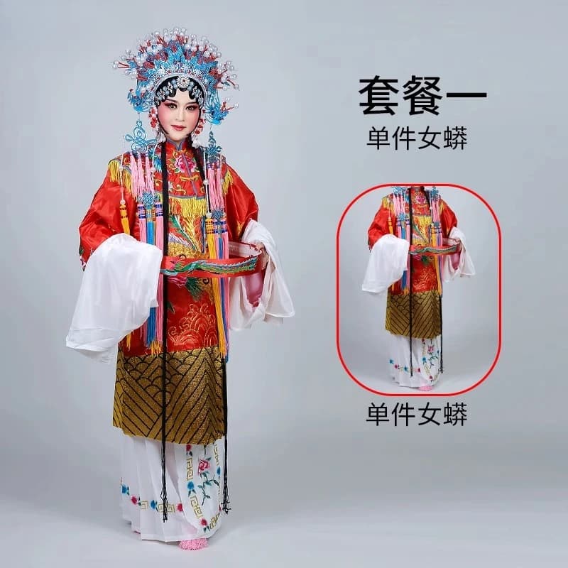 Costumes d'opéra d'opéra de pékin, costumes de scène de spectacle dramatique Xiacheng