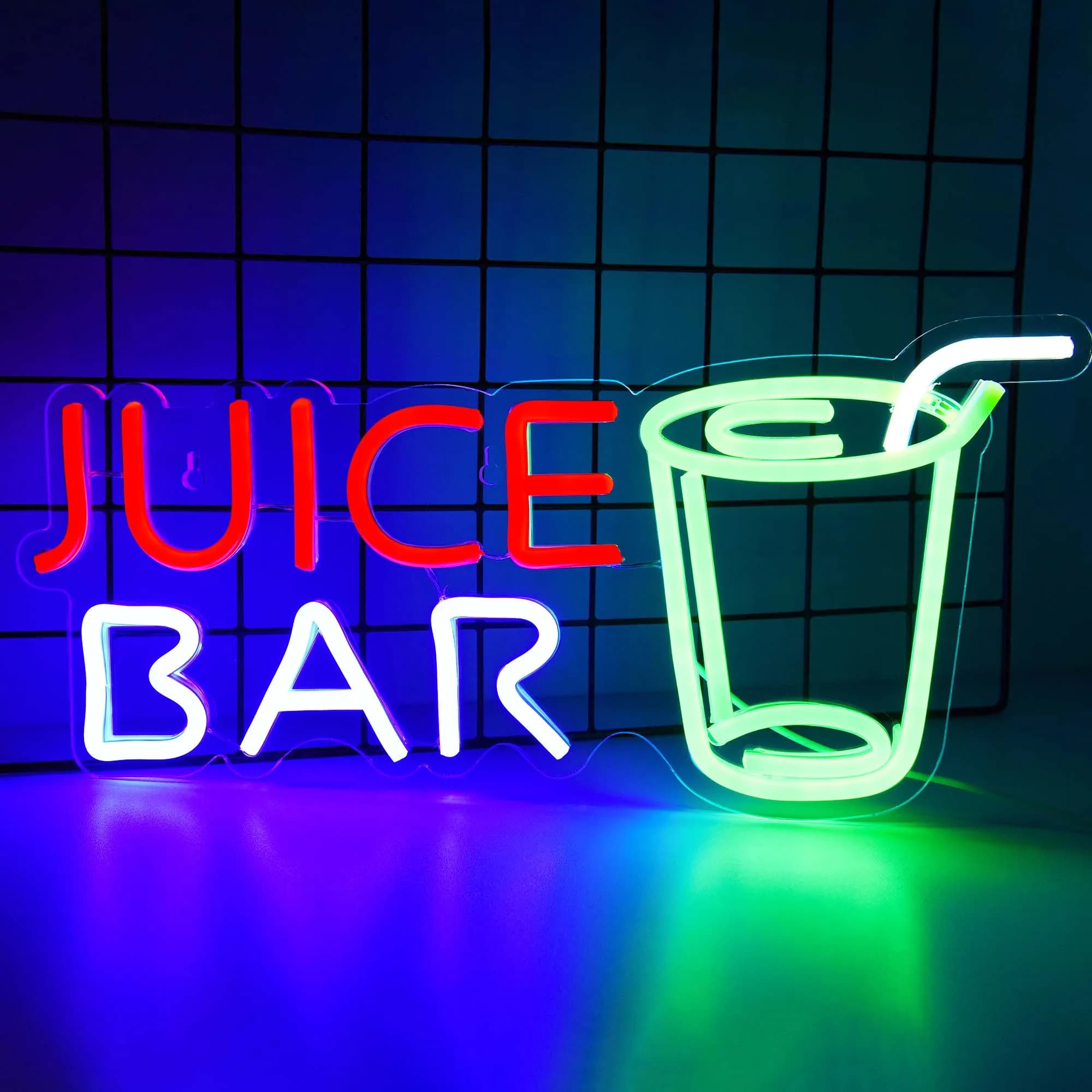Enseignes au néon pour barre de jus, décoration murale pour Bar, signe lumineux de bière, signe au n