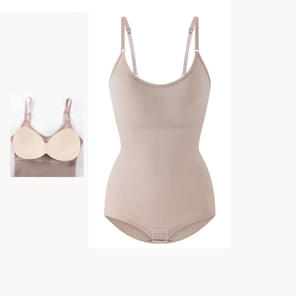 Shapewear Body femmes contrôle de l'abdomen Body Shaper combinaison avec soutiens-gorge