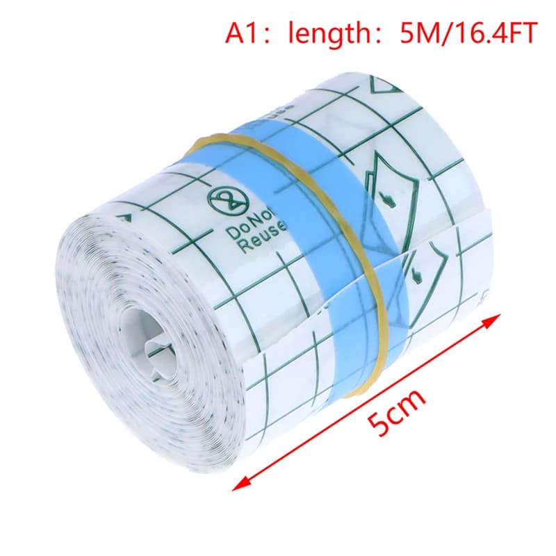 Bandages Adhésifs Extensibles Transparents Imperméables en PU pour Poulet, Protège Vos Tatouages et
