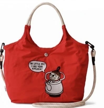 Sac bandoulière brodé Moomin, sac à main multifonctionnel décontracté et portable pour le quotidien,
