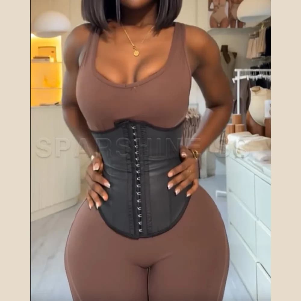 Ceinture amincissante respirante pour femme, ajustable, pour un corps en forme de sablier, idéale po
