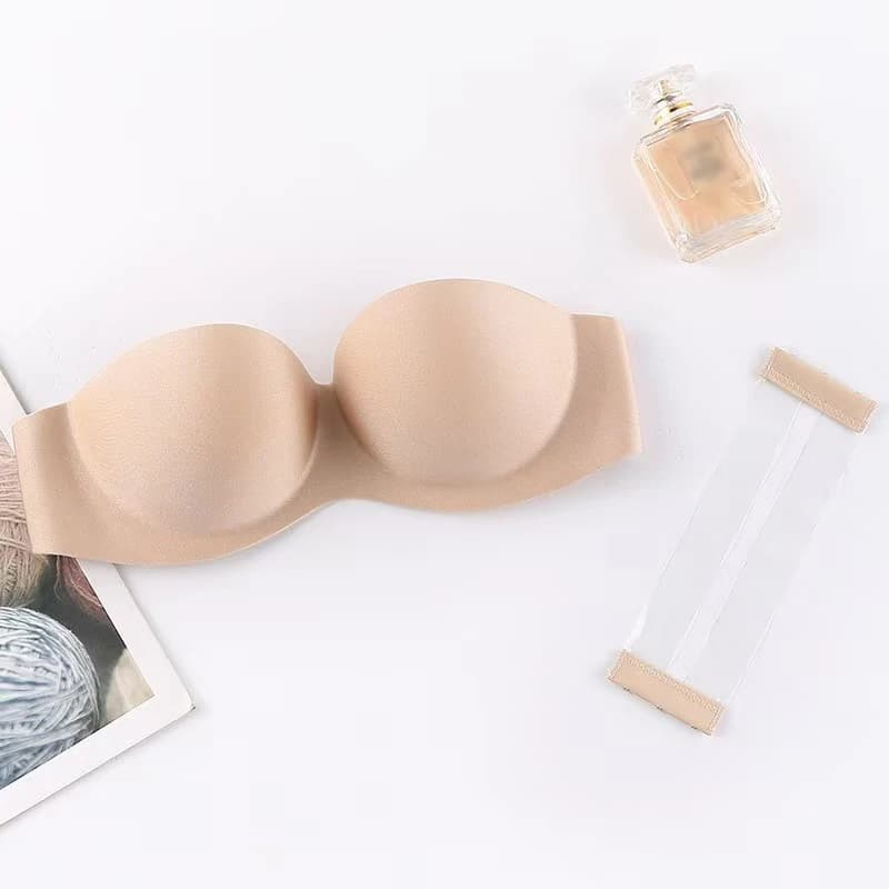 Soutien-gorge sans bretelles antidérapant pour femmes, soutien-gorge Invisible et Sexy avec bandouli