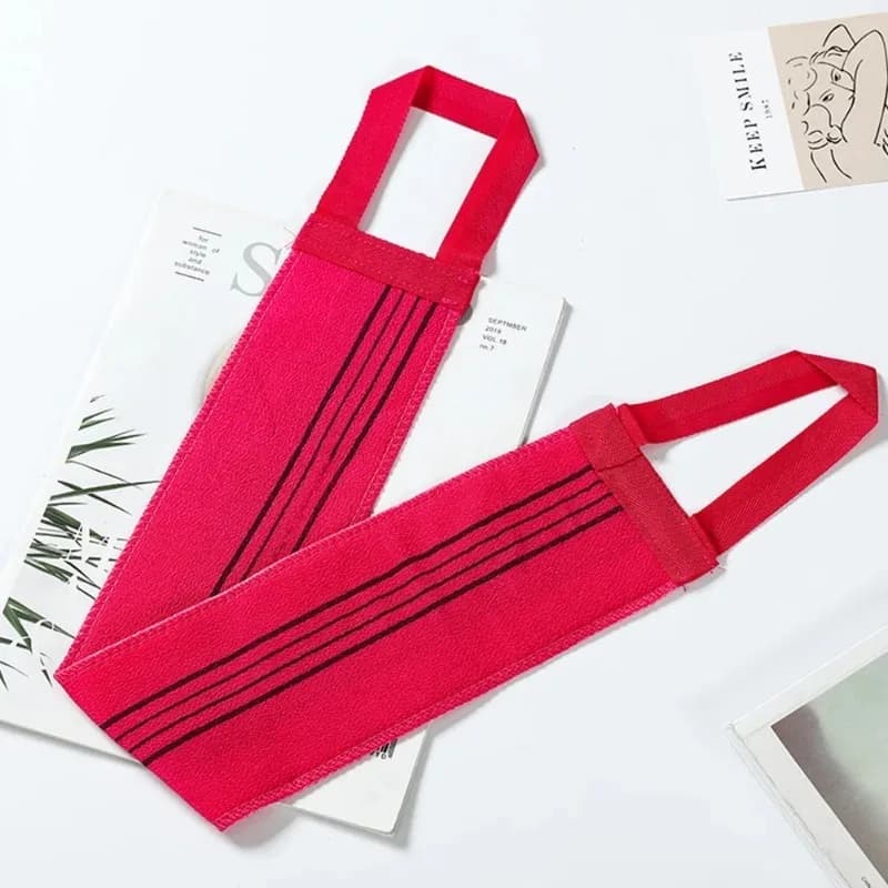 Serviette de bain frottant la bande arrière bande arrière double face frottant la boue produits de b