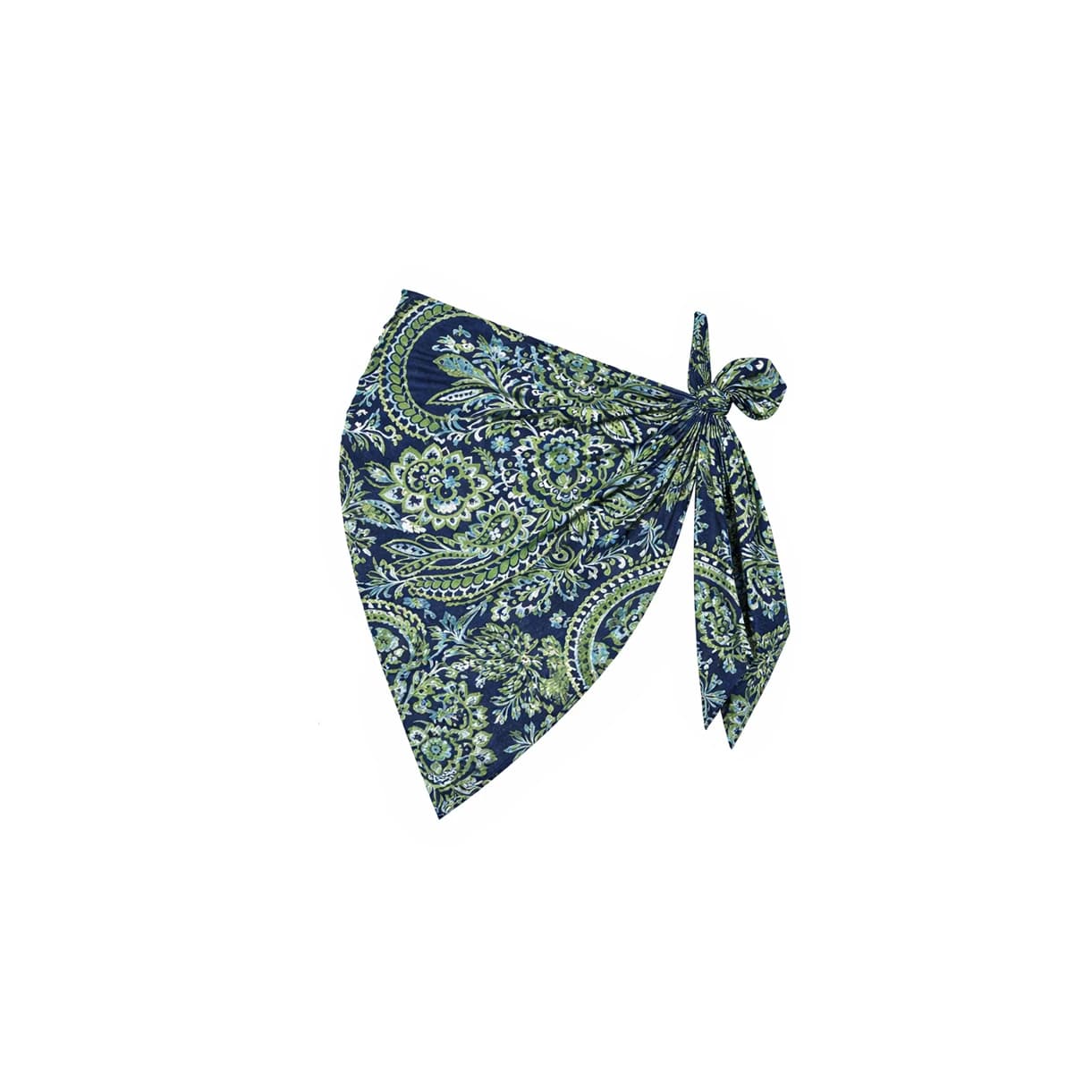 Ensemble bikini rose sexy à motif cachemire 2026 – Haut dos nu perlé avec pendentif métallique, idéa