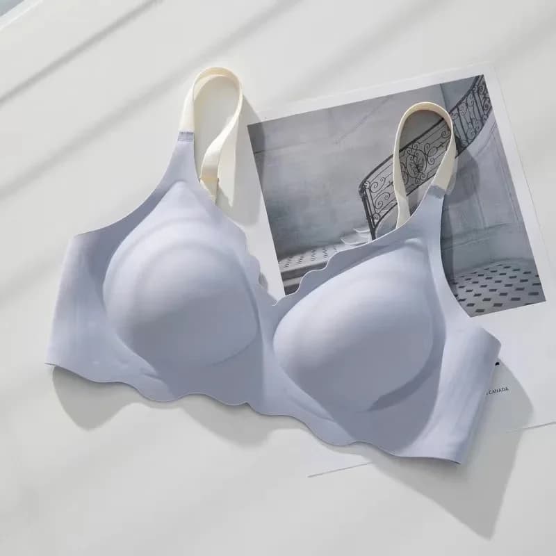 Soutien-gorge bralette pour femme, sans armatures, confortable, avec maintien supérieur, bretelles r
