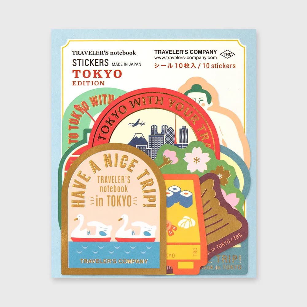 Travelers Factory TFA Tokyo Carnet de voyage en édition limitée – Journal élégant pour les amateurs