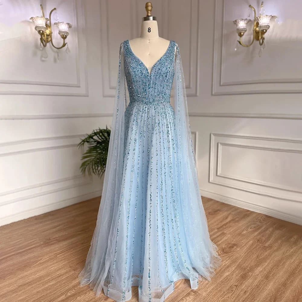 SERENE HILL-robe de soirée sexy de forme trapèze, tenue de soirée de standing, couleur chair, perles